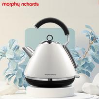 Morphy Richards 1,5 l 304 nerūdijančio plieno elektrinis virdulys, Kinijos kištukas (adapteris įtrauktas)