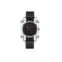 HAMILTON Jazz series automatic mechanical movement 30 meters waterproof men's watch watch 47mm black dial stainless steel case rubber strap H89915330 juoda