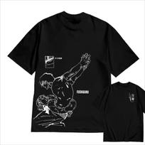 Anime Jujutsu Kaisen Toji Heavenly Restriction Graphic TShirt 100Cotton Oversized Shirt Unisex Unisex Short Sleeve ONeck Y2k New S