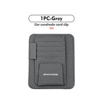 BJUJYH1 Car Sun Visor Storage Bag Sunglasses Organizer Holder Card Clip For KIA Sportage Ceed Sorento Niro Cadenza Proceed Sephia