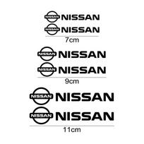 BQAHUE1 6PCS Car Brake Caliper Vinyl Stickers Wheel Decals for Nissan Qashqai Leaf Juke Patrol Micra X Trail Tiida Navara Nismo Note