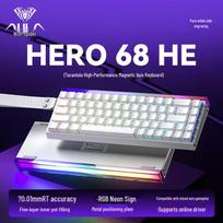 AULA HERO 68HE Laidinis 68 klavišų magnetinių jungiklių individualus mechaninis klaviatūra