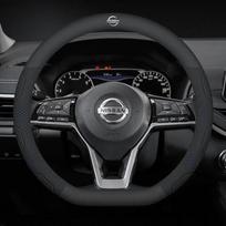 CDZIEW1 For Nissan X-Trail Qashqai Sentra Serena Tiida Teana Juke Leaf Micra Almera note Car Anti-Slip Carbon Fiber Steering Wheel Cover