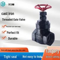 DeQi Z15T-10 Cast Iron Threaded Gate Valve