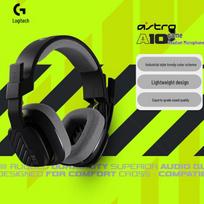 Logitech Astro A10 Gaming Headset juoda