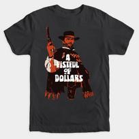 Clint Eastwood A Fistful Of Dollars 1964 Marianne Koch Dollars Trilogy T-Shirt Unisex T-Shirt S įvairiaspalvis