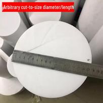 PTFE (Teflon) Rod Standard balta