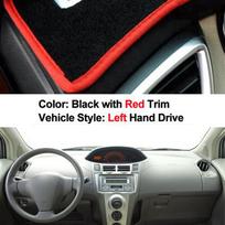 Car Dashboard Cover Dash Mat Carpet For Toyota Vitz Yaris Daihatsu Charade Hatchback XP90 2005 – 2011 LHD RHD Auto Dashmat 2010