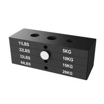 Papildomi svoriai treniruokliams Hammer 4.0, juoda sp.