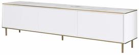 Televizoriaus spintelė Kalune Design Imaj, aukso sp./marmuro sp., 35 cm x 180 cm x 45.2 cm