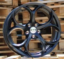 Ratlankis RACINGLINE L1664 R18x8 5x110 ET 33 CB 65.1 (Black Half Matt) (580 kg)