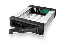 ICYBOX IB-129SSK-B Icy Box mobilus stovas skirtas 3.5/2.5 SATA/SAS HDD, Juodas