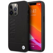 BMW Signature Logo Imprint MagSafe - dėklas skirtas Apple iPhone 14 Pro Juodas