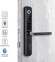Digitalas Komplektas Išmani durų spyna DIGI A210 TTLock (juoda) 3585 su G2 valdikliu