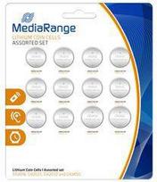 MediaRange Baterija CR2450 CR2032 CR2025 CR2016 12 vnt.