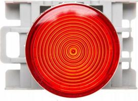 Spamel Signalinė lemputė 22mm raudona 24V AC / DC (SP22- LC- 24- LEDAC / DC)