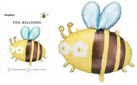 Party Deco PartyDeco Folinis balionas Bitutė, 63.5x72 cm