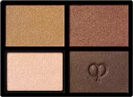 „Clé de Peau Beaute“ akių šešėlių paletė, keturių spalvų, 4 papildymai, 4 atspalviai, 6 g