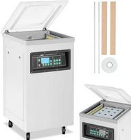 MSW Kamerinė vakuuminio pakavimo mašina maistui, elektronikai, laisvai pastatomas LCD 40 cm, 900 W