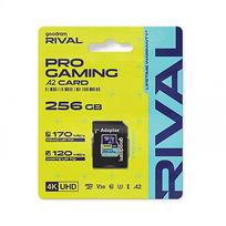 Goodram microSDXC 256GB V30 A2 UHS I U3 RIVAL + adapter GGSM2AA-2560R12