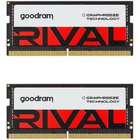 Goodram Rival, SODIMM, DDR5, 32GB, 5600MT/s, CL40, Kit of 2 GGEES5-56L40S/32GDC