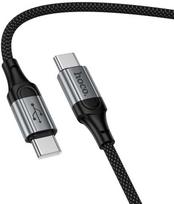 Cable USB C to CUSB Hoco PD 60W 1,5 m X121 juodas