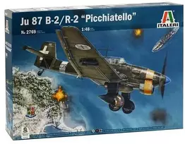 Italeri Junkers Ju 87 B-2/R-2 Stuka Picchiatello 1/48 plastikinis modelis