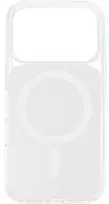 Oem Originalus „iPhone 15“ dėklas, skaidrus „Fusion Mag Cover“, suderinamas su „MagSafe“ baltais