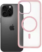 Oem Originalus „iPhone 16 PRO MAX“ dėklas, suderinamas su „MagSafe“, rožinis