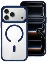 Dėklas ROAR case MAG BUMPER compatible with MagSafe for IPHONE 16 Pro Max navy mėlynas