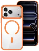 ROAR dėklas MAG BUMPER suderinamas su MagSafe, skirtas IPHONE 15 Pro, oranžinis
