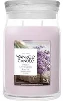 „Yankee Candle Signature“ džiovintų levandų ir ąžuolo žvakė, didelė, 567 g