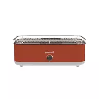 Elektrinis grilis Barbecook E-Carlo, 2500 W, Raudonas