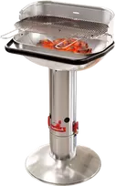 Anglinė lauko kepsninė Barbecook Loewy 55 SST 59.8 x 35.4 x 101 cm | BC-CHA-1004 | Sidabrinė