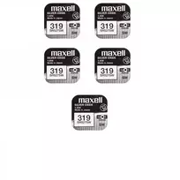Maxell sidabro oksido baterijos 319 SR527SW 1.55V, 5vnt.