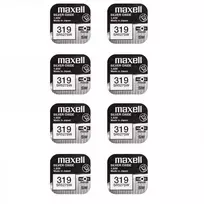 Maxell sidabro oksido baterijos 319 SR527SW 1.55V, 8vnt.