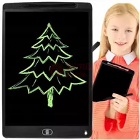 Piešimo planšetė su rašikliu PP12 LCD juodos spalvos