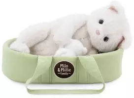 KNYGA Pliušinis katinas Millie the Baltas Cat, 40 cm