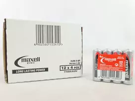 Maxell baterijos R6 AA, 48vnt.