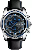 Laikrodis SKMEI Men's Watch 9156SIBU / mėlynas
