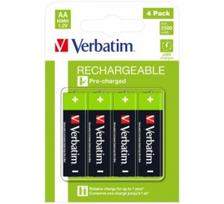 Verbatim 49517 Įkraunamos baterijos NiMH AA HR6 2500mAh (4 vnt pakuotėje)