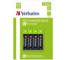 Verbatim 49514 Įkraunamos baterijos NiMH AAA HR03 950mAh (4 vnt pakuotėje)