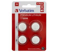 Verbatim 49531 Lithium baterijos CR2016 3V (4 vnt pakuotėje)
