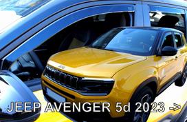 JEEP WAGONEER IV 5d 2021 → 2025 (+OT) Langų vėjo deflektoriai keturioms durims