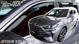 JETOUR X70 PLUS 5d 2020 → (+OT) Langų vėjo deflektoriai keturioms durims