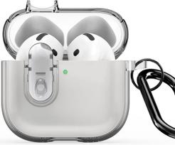 Dux Ducis PECL Apple AirPods 4 pilkas dėklas