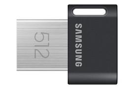 Samsung MUF-512AB USB Atmintukas 512GB, Juoda, Nerūdijančiojo Plieno