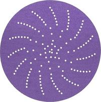 "3M Cubitron II Hookit Clean" šlifavimo popieriaus diskas 732U, 5" x NH, 120+ C svorio (50 vnt.)