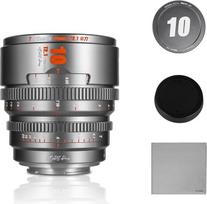 "7artisans" 10 mm T2.1 kinematografinis objektyvas S35 rėmelis, suderinamas su "Canon RF-S" laikikliu, skirtas "Red Komodo/Komodo X/Canon C70/R7/R50/R10" (titano pilka)