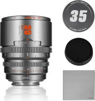 "7artisans" 35 mm T2.1 kino objektyvas S35 kadras, suderinamas su "Fuji X-Mount", skirtas FUJIFILM X-S20/X-T5/X-H2/X-T4/X-H2S/X-T3/X-S11 (titano pilka)